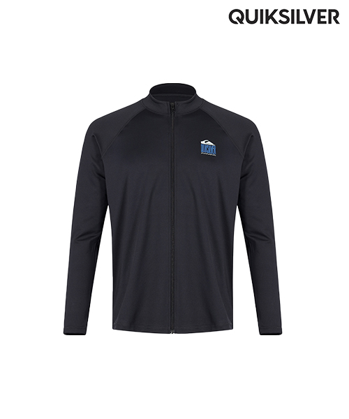 [퀵실버] 원데이 스탠다드 집업 래쉬가드 BLK 95